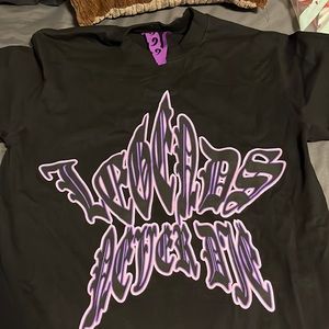 V Lone juice wrld graphic tee